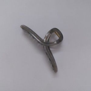 Big hair claw clip jelly gray